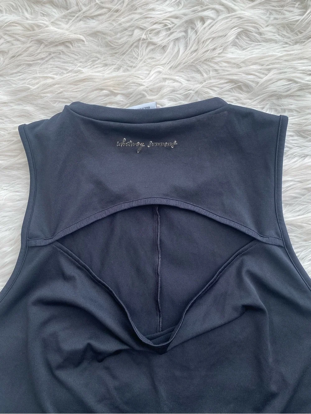 Gymshark | Black Whitney Simmons Swing Tank - Picture 7 of 13